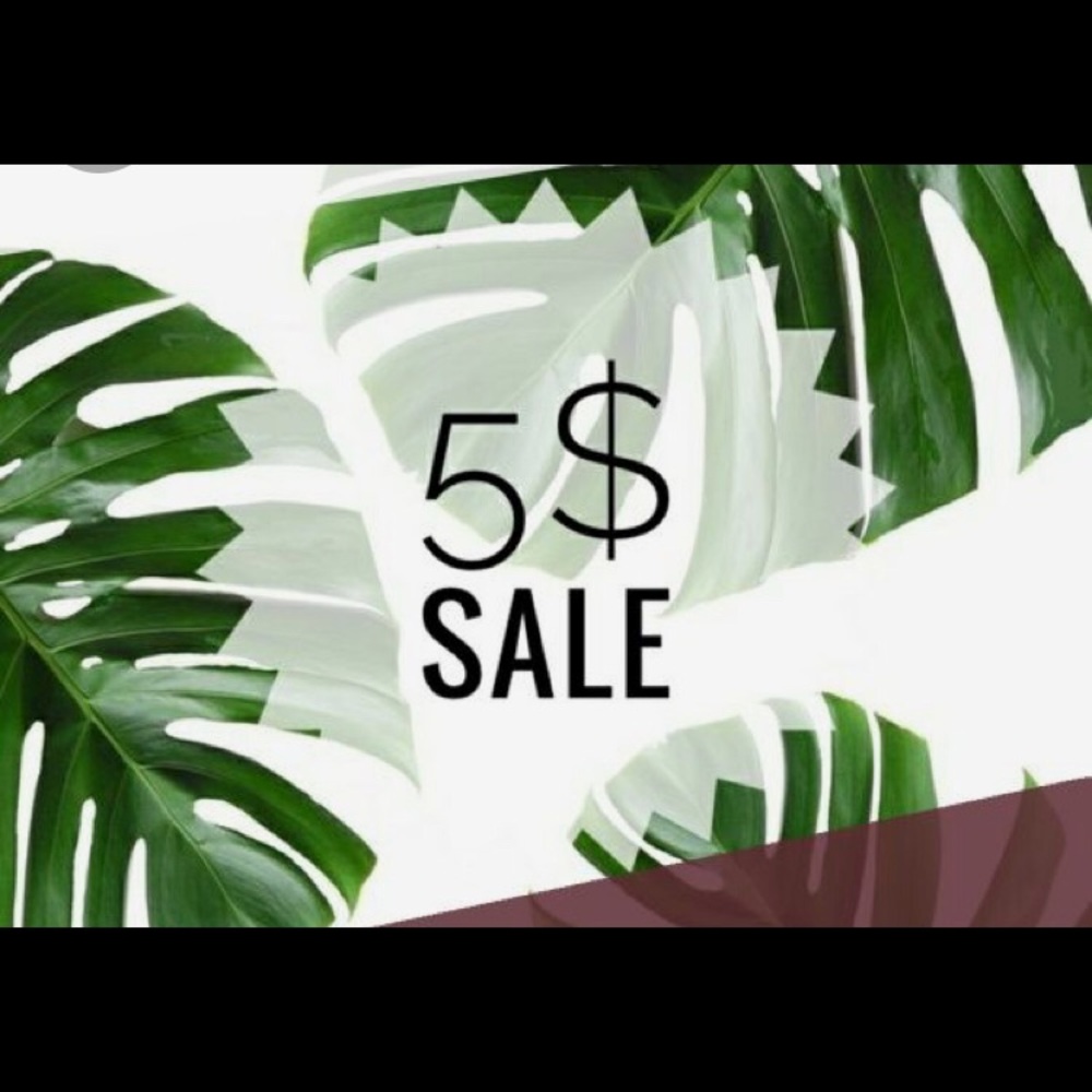 $5.00 Sale